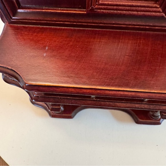 VINTAGE MINIATURE WOOD DOLLHOUSE CREDENZA No Drawers - Picture 2 of 6